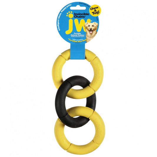 JW Pets - Invincible Chains Triple Dog Toy - SMALL - 20CM (8in)