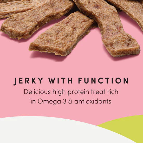 LocalID_70667 Crumps' Naturals - VENISON Jerky with CHIA SEEDS Dog Treat - 158GM (5.6oz)