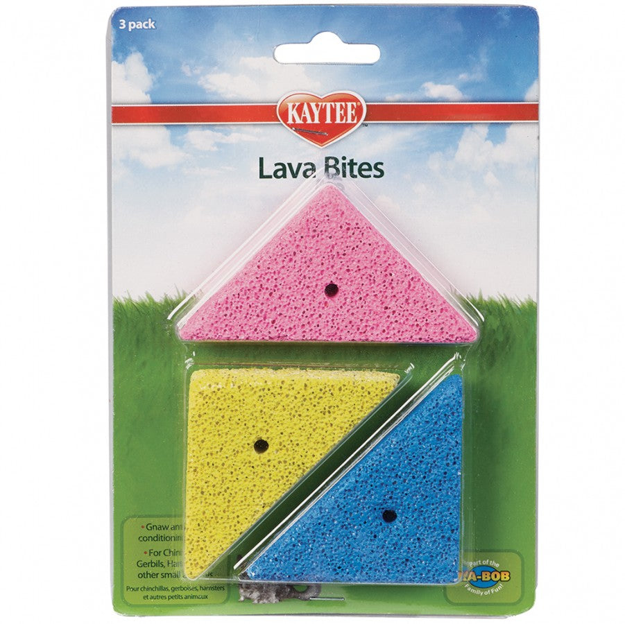 *S.O. - Up to 2 Weeks Wait* Kaytee - Lava Bites - 8CM (3in) - 3PK