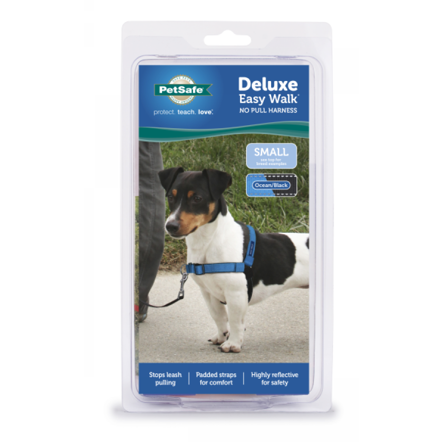 Petsafe - Deluxe Easy Walk Harness - OCEAN - SMALL