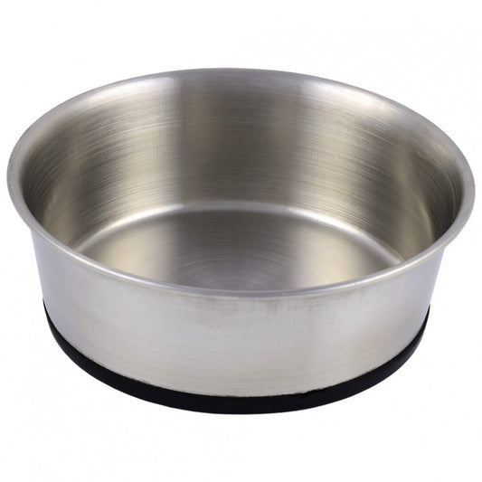 LocalID_38876 Unleashed - Premium Rubberized Stainless Steel Bowl - 16CM - 24OZ
