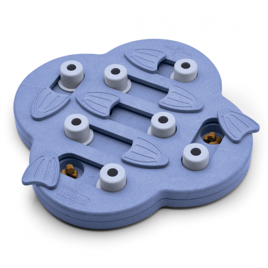 LocalID_38880 Nina Ottosson - Hide N Slide Puzzle Dog Toy - PURPLE - 34x34x7CM (13.5x13.5x2.8in)