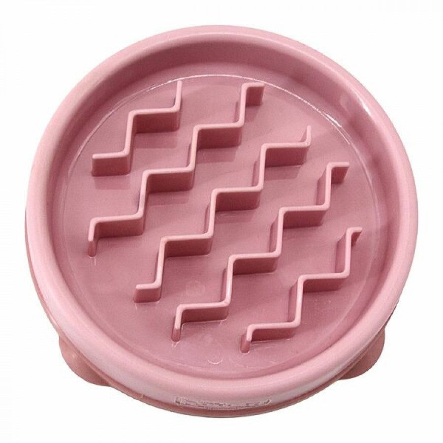 LocalID_66007 Outward Hound - Fun Feeder Wave - PINK - SMALL