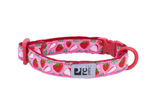 LocalID_45346 RC Pets - Kitty Breakaway Collar Strawberries - 20-25cm (8-10in)