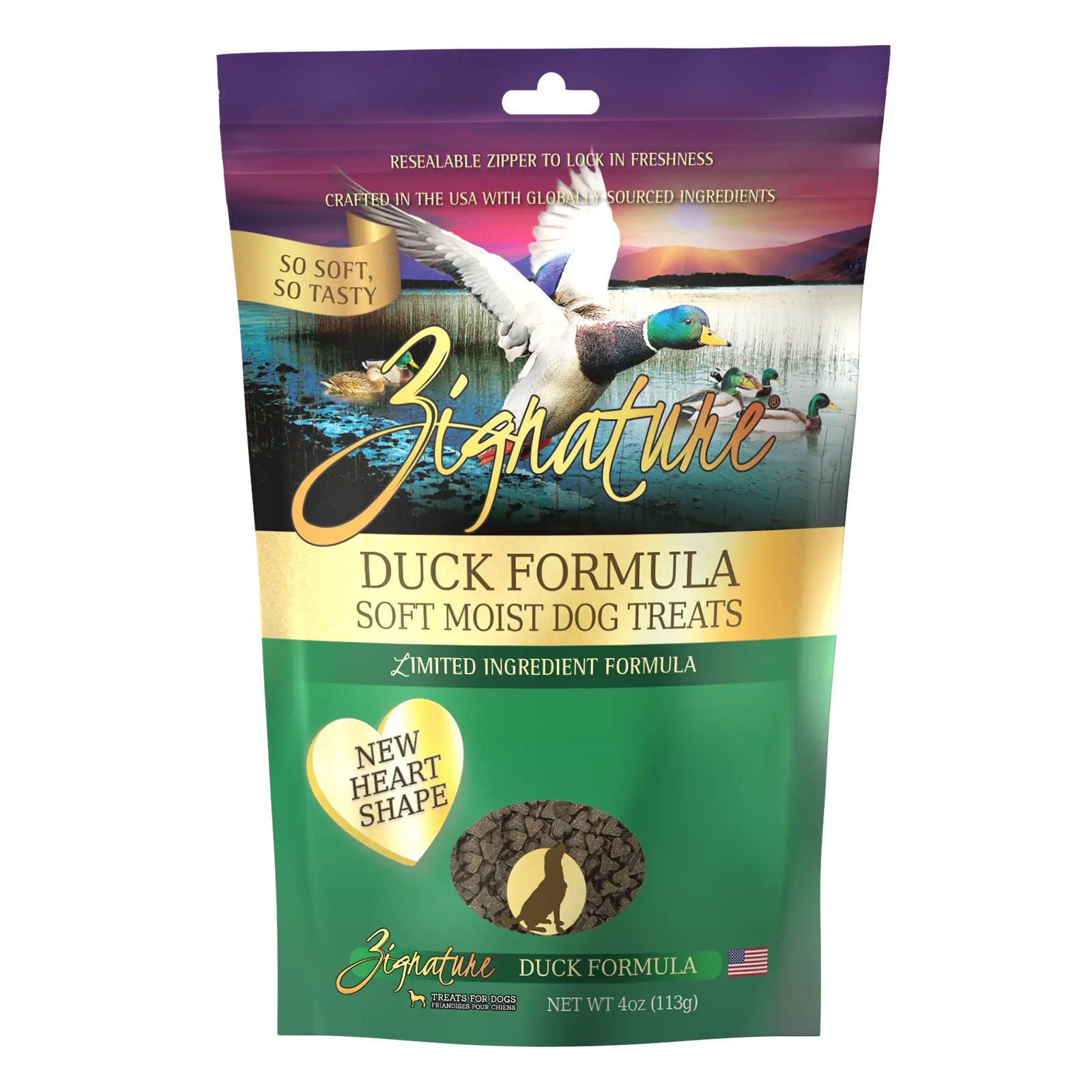 LocalID_69062 Zignature - DUCK Soft Dog Treats - 113GM (4oz)