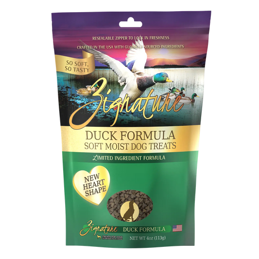 LocalID_69062 Zignature - DUCK Soft Dog Treats - 113GM (4oz)