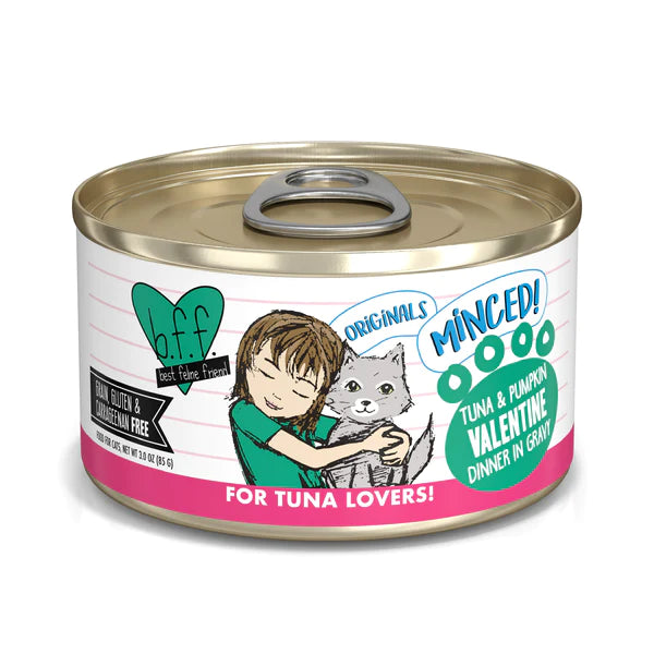 *S.O. - Up to 3 Week Wait* Weruva - BFF Valentine - TUNA and PUMPKIN in GRAVY Wet Cat Food - 85GM (3oz) x24CASE