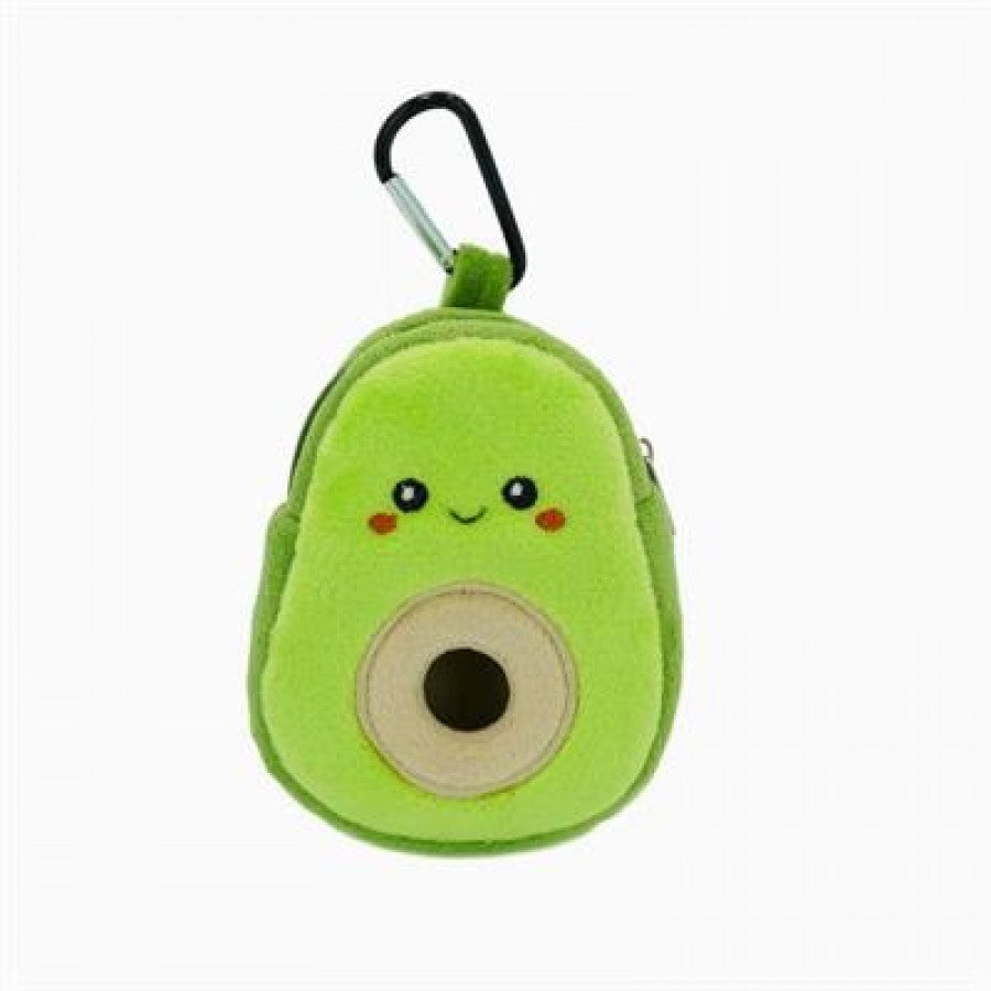 *S.O. - Up to 2 Week Wait* Hugsmart - Plush AVOCADO Poop Bag Dispenser - 12CM (5in)