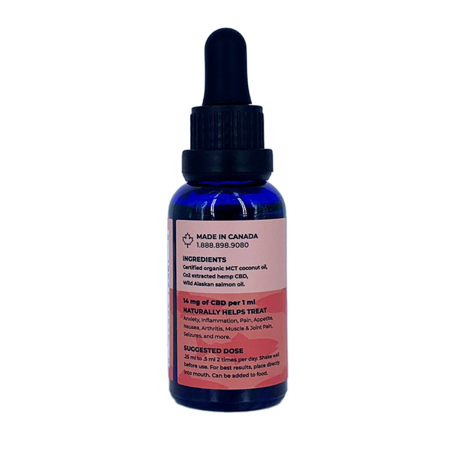 Pawt 4 Paws - CBD Oil For Cats - SALMON Flavour - 400MG - 30ML