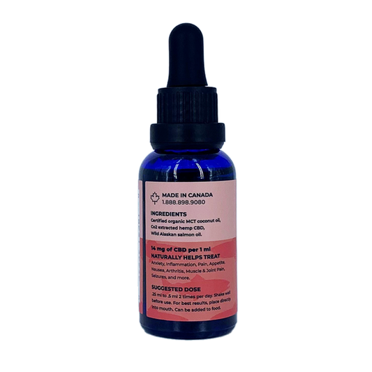 Pawt 4 Paws - CBD Oil For Cats - SALMON Flavour - 400GM - 30ML