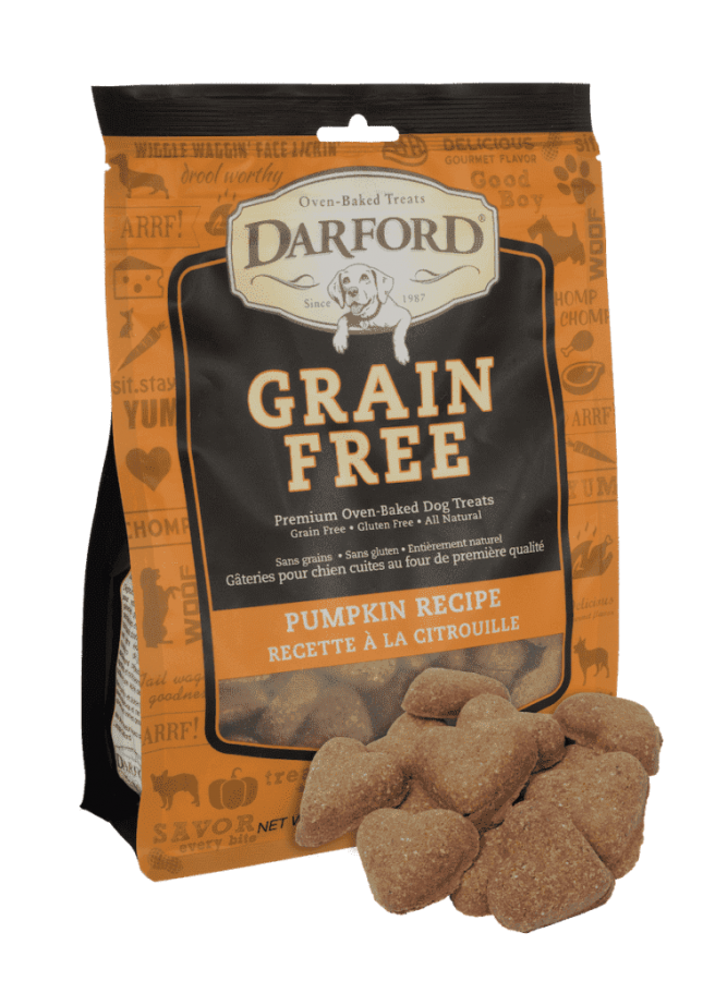 Darford - Grain Free PUMPKIN Recipe Dog Treat - 340GM (12oz)