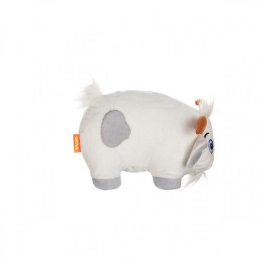 LocalID_69460 Growl - Trofflers Goat Dog Toy - BEIGE - 20.5CM (8in)