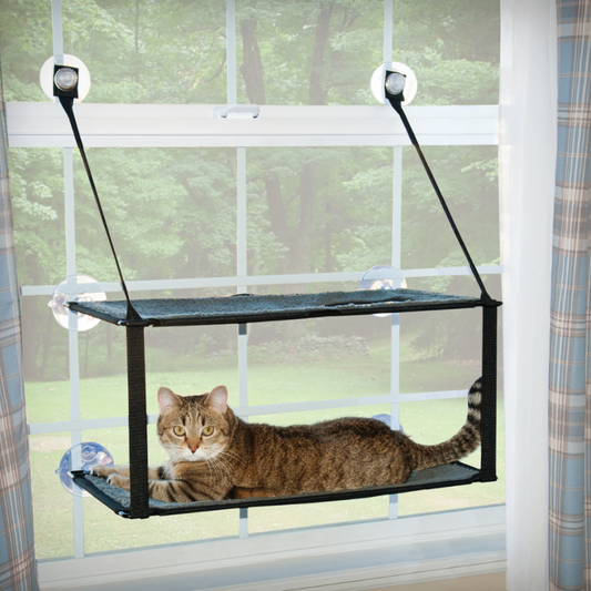 K&H - Kitty Sill EZ Mount Window Double - 58x30CM (24x12in)