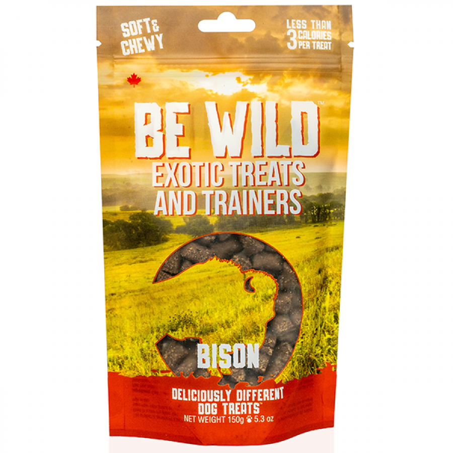LocalID_69867 This & That - Be Wild Exotic Treats & Trainers BISON Dog Treat - 150GM