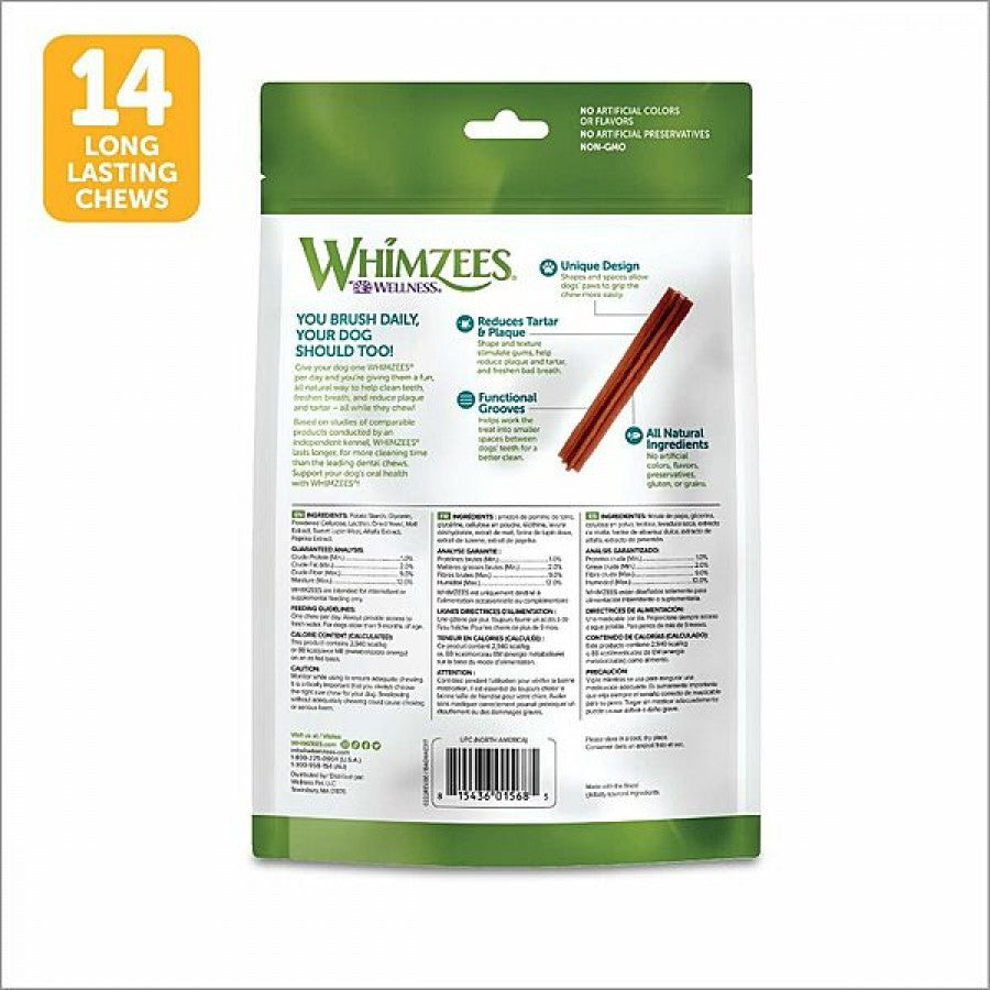 Whimzees - STIX Dental Chew - MEDIUM - 18CM (7in) - 14PK