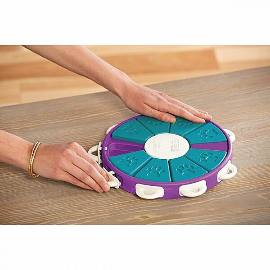 LocalID_70008 Nina Ottosson - Treat Game Twister Dog Puzzle Toy - 30.5CM (12in)