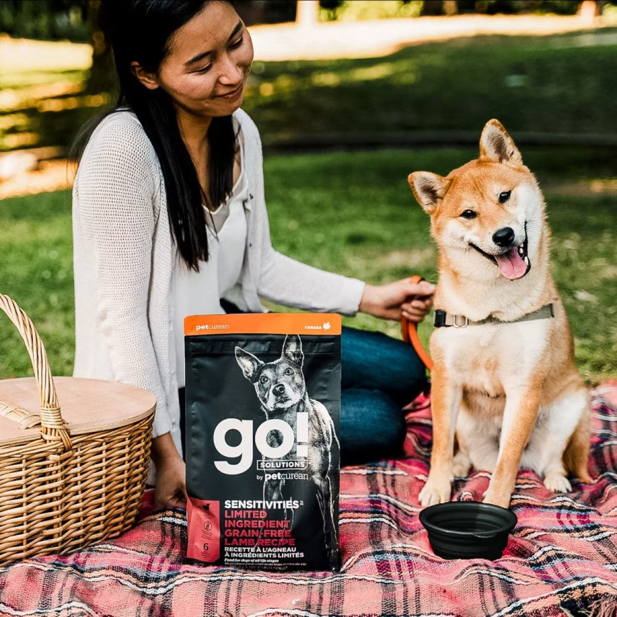 LocalID_67781 Petcurean - GO! Sensitivities GF LID LAMB Dry Dog Food - 5.4KG (12lb)