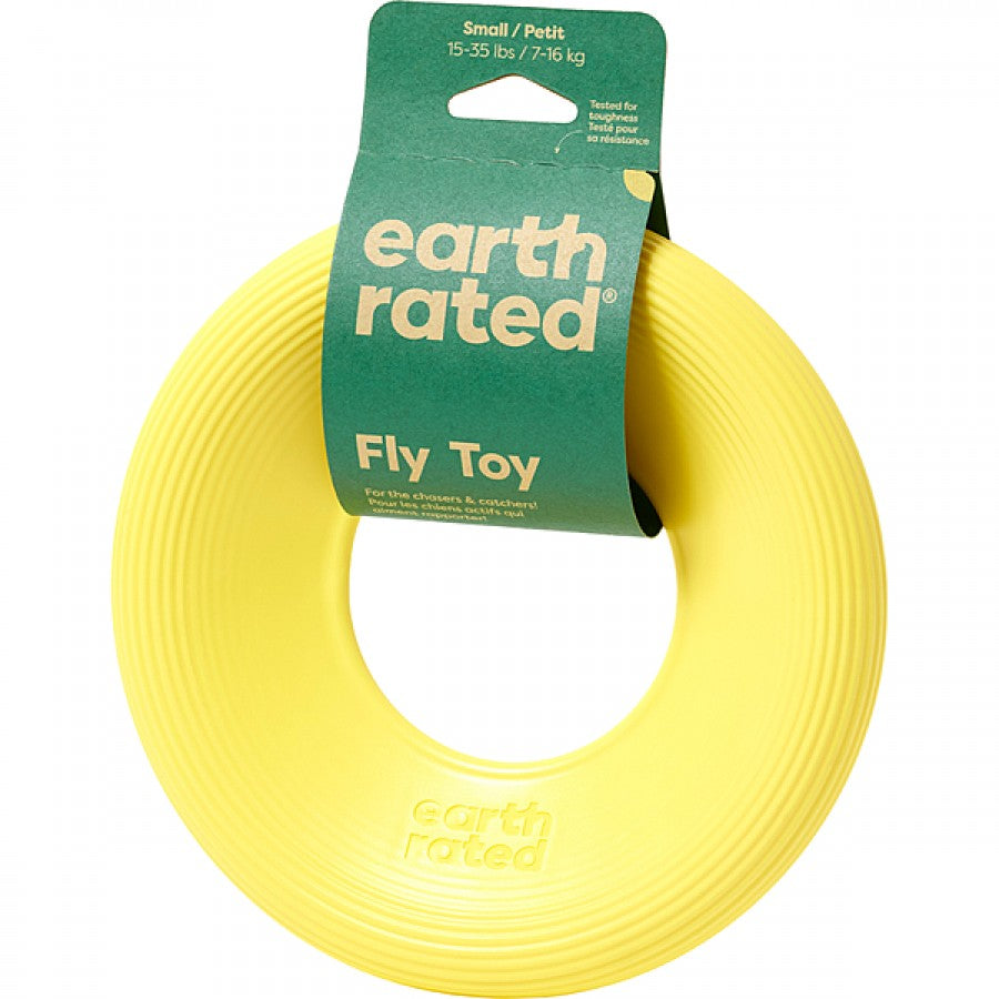 Earth Rated - Flyer Toy - YELLOW - SMALL - 18CM (7in)