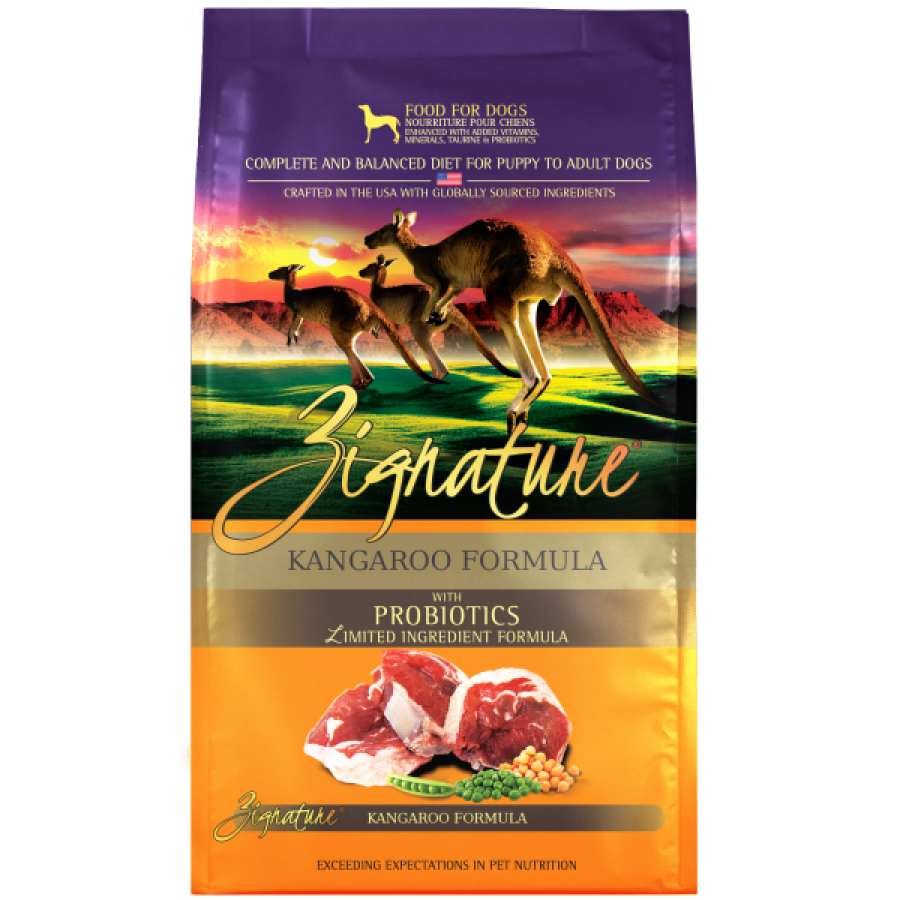 Zignature - LID GF KANGAROO Dry Dog Food - 5.66KG (12.5lb)