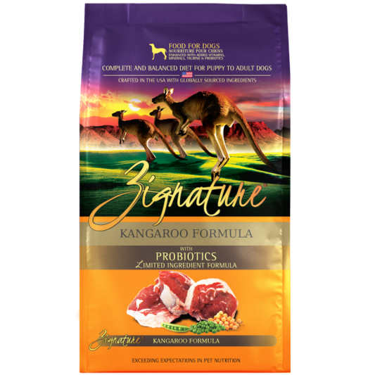 Zignature - LID GF KANGAROO Dry Dog Food - 5.66KG (12.5lb)