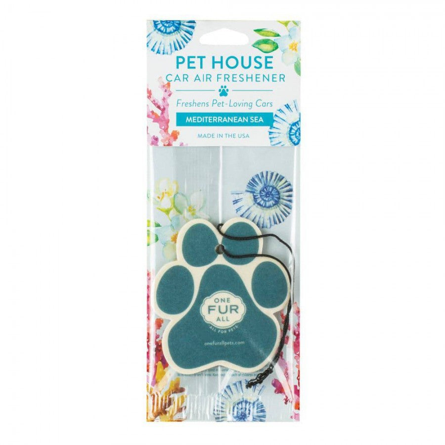 Pet House - Air Freshener - Mediterranean Sea Car - 7.5CM (3in)