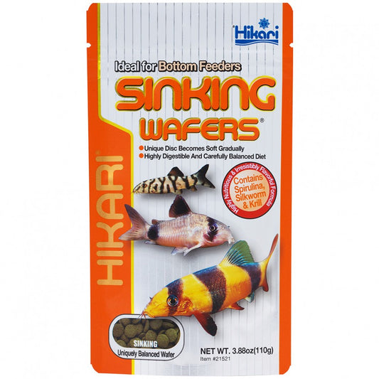 *S.O. - Up to 2 Week Wait* Hikari - Sinking Wafers - 110GM (3.88oz)