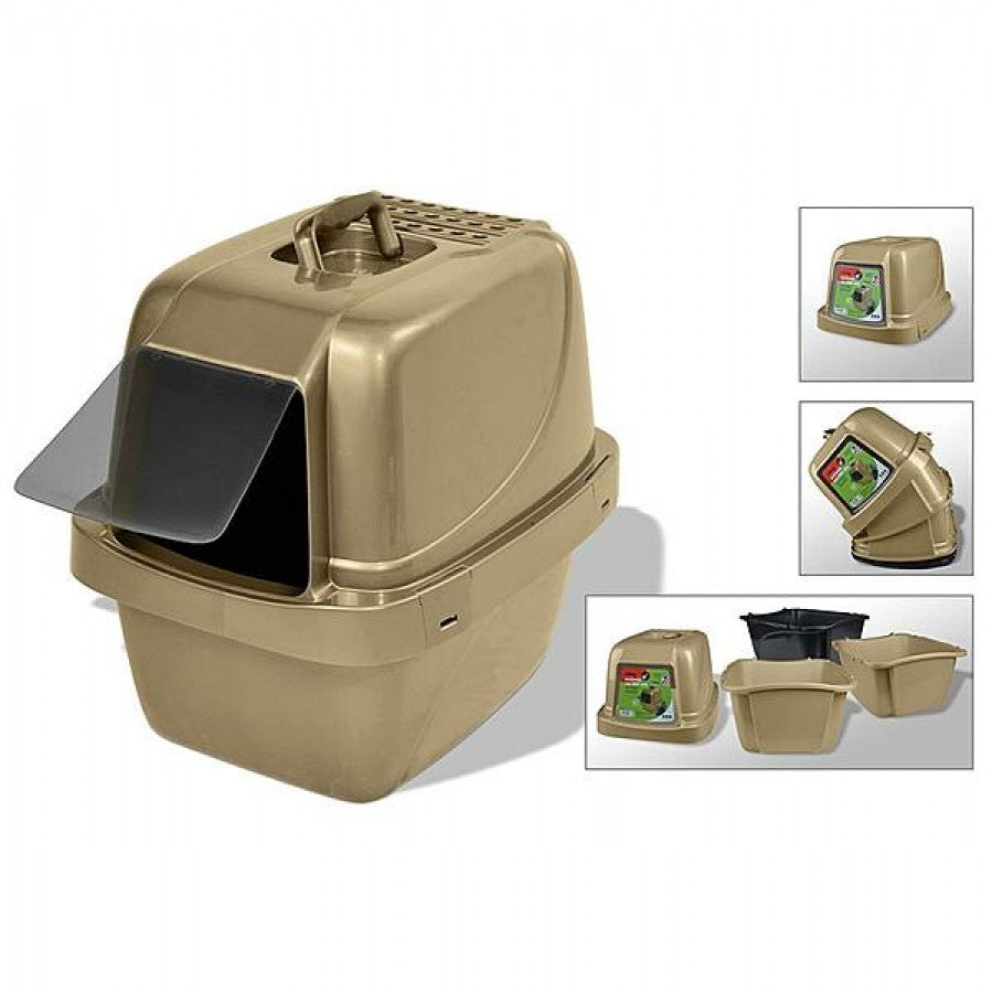 LocalID_65462 Van Ness - Enclosed Litter Pan - LARGE - 48.3 x 38.1 x 40.6CM (19x15x16in)