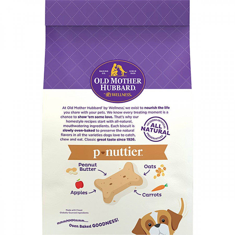 Old Mother Hubbard - Classic Oven Baked P-NUTTIER Dog Treat - LARGE - 1.36KG (3lb)