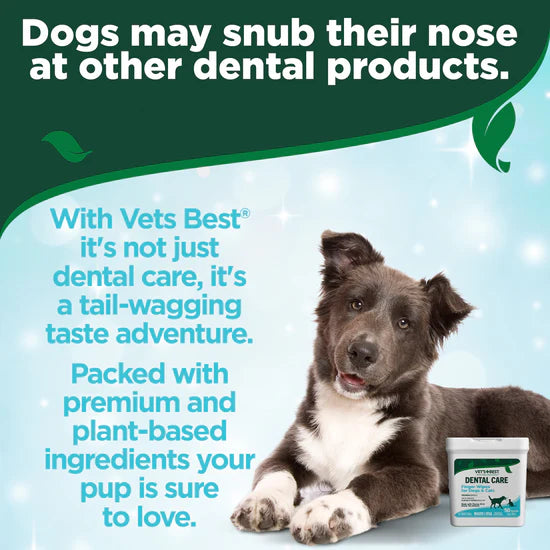 LocalID_71062 Vet's Best - Dental Care Finger Wipes for Dogs and Cats - 50CT
