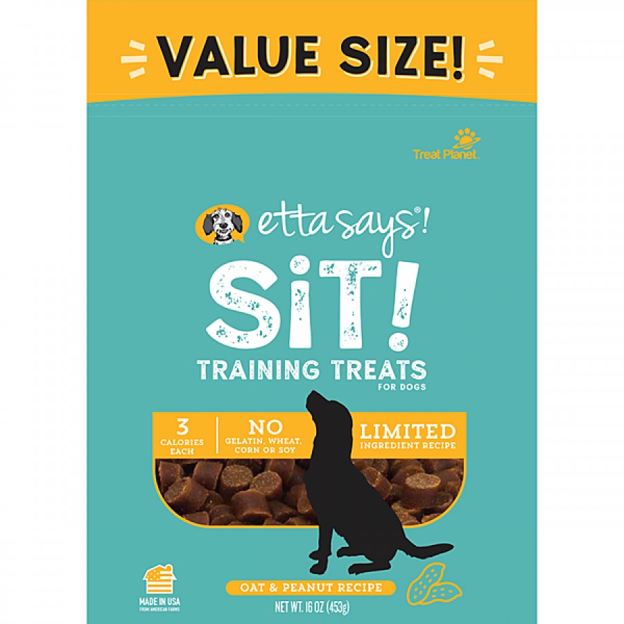LocalID_59511 Treat Planet - Sit! Training Treats PEANUT BUTTER Dog Treat - 453GM