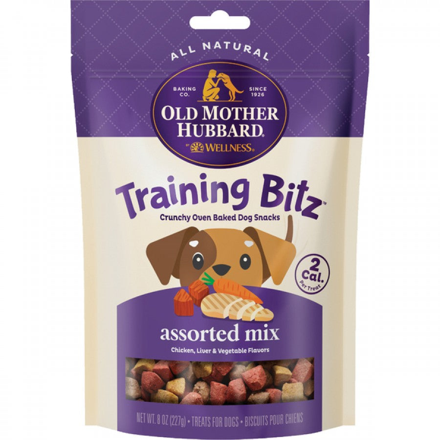 Old Mother Hubbard - Assorted Training Bitz Dog Treat - 227GM (8oz)