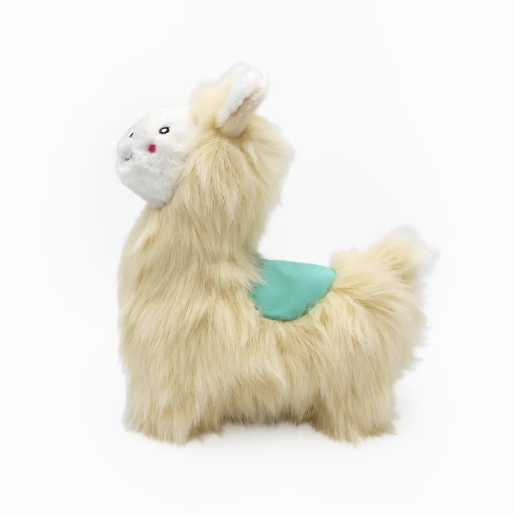 LocalID_70134 ZippyPaws - Wooliez Larry the Llama Dog Toy - 30CM (11.8in)