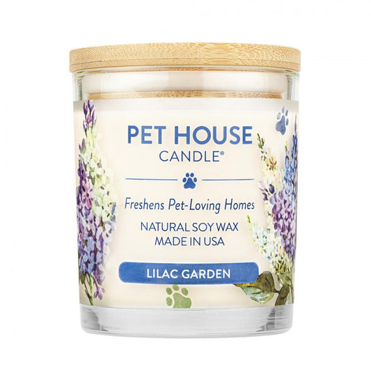 Pet House - Candles - Lilac Garden - LARGE - 11x9CM (4x3.5in)