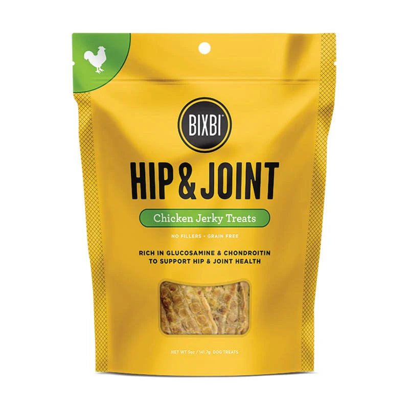 BIXBI - Hip & Joint Jerky CHICKEN Dog Treat - 141.7GM (5oz)