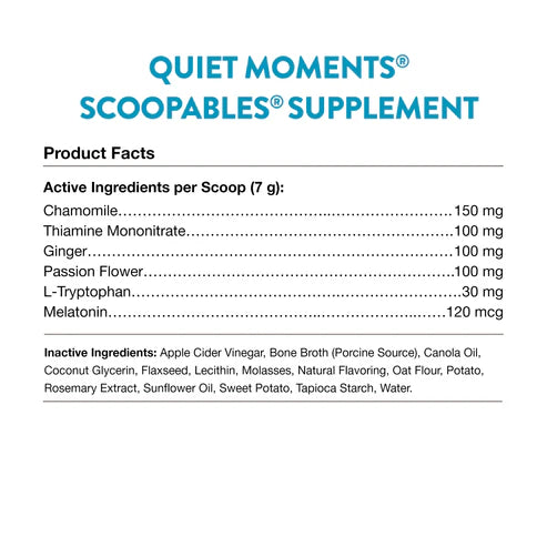 LocalID_70993 NaturVet - Scoopables Quiet Moments Dog Supplement - 315GM (11oz)