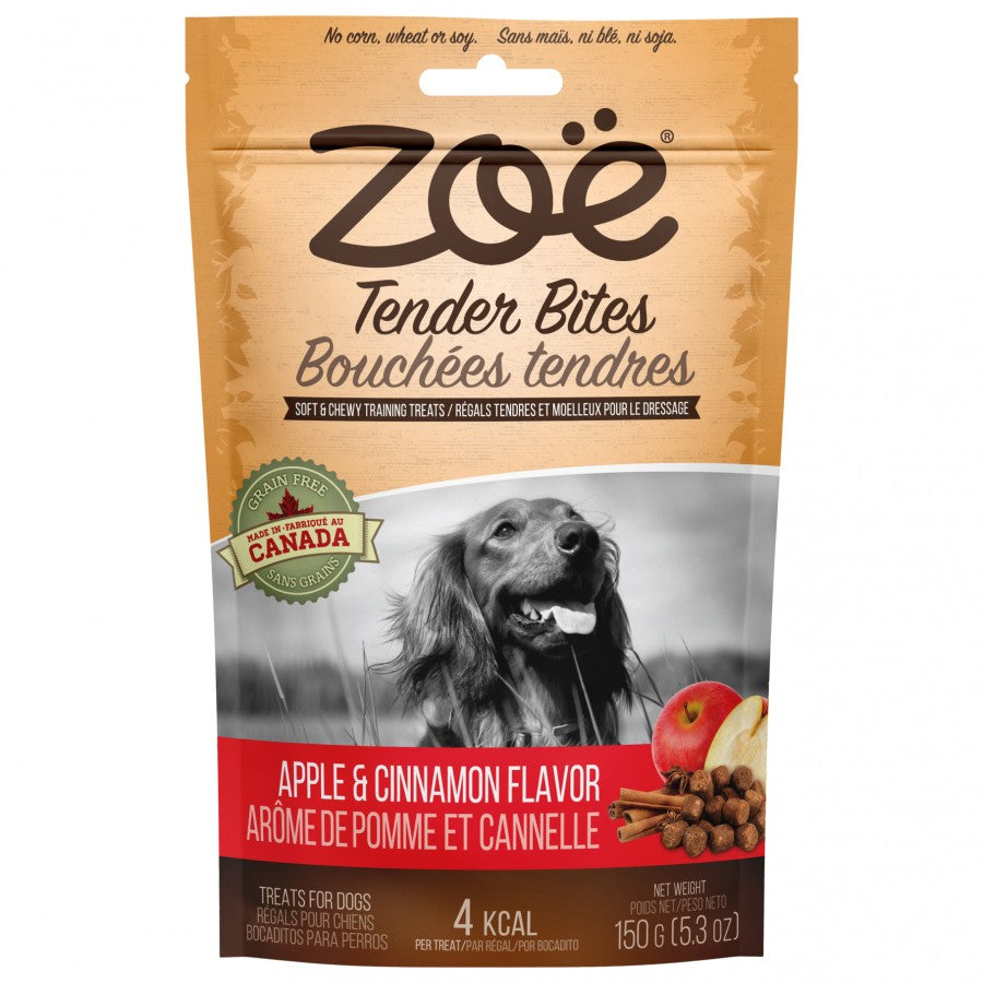 Zoë - Tender Bites Dog Treat - APPLE and CINNAMON - 150GM (5.3oz)