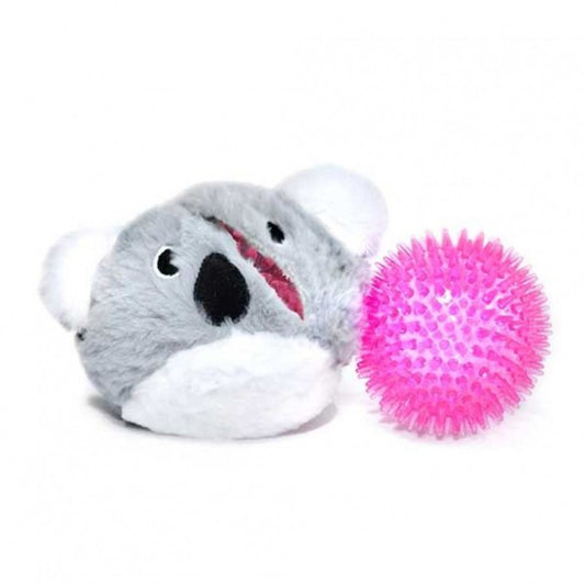 Patchwork Pets - Destoyer Pricklets Koala Dog Toy - 10CM (4in)