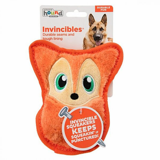 Outward Hound - Invincibles Fox - ORANGE - XSMALL - 15CM (6in) Tall