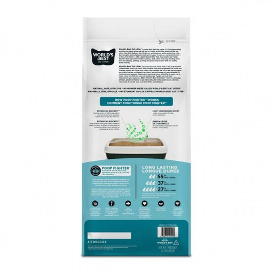 LocalID_67872 World's Best - Poop Fighter Cat Litter - 6.35KG (14lb)