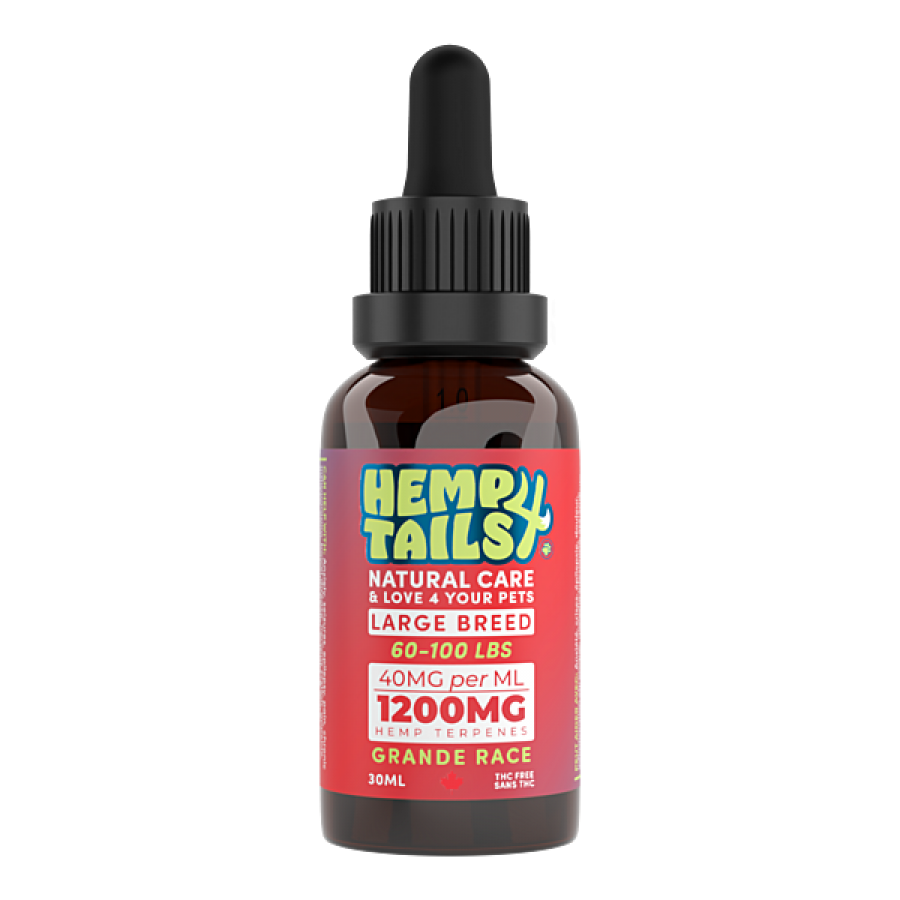 Hemp 4 Tails - Hemp Seed Oil Large Breed - 1200MG/30ML