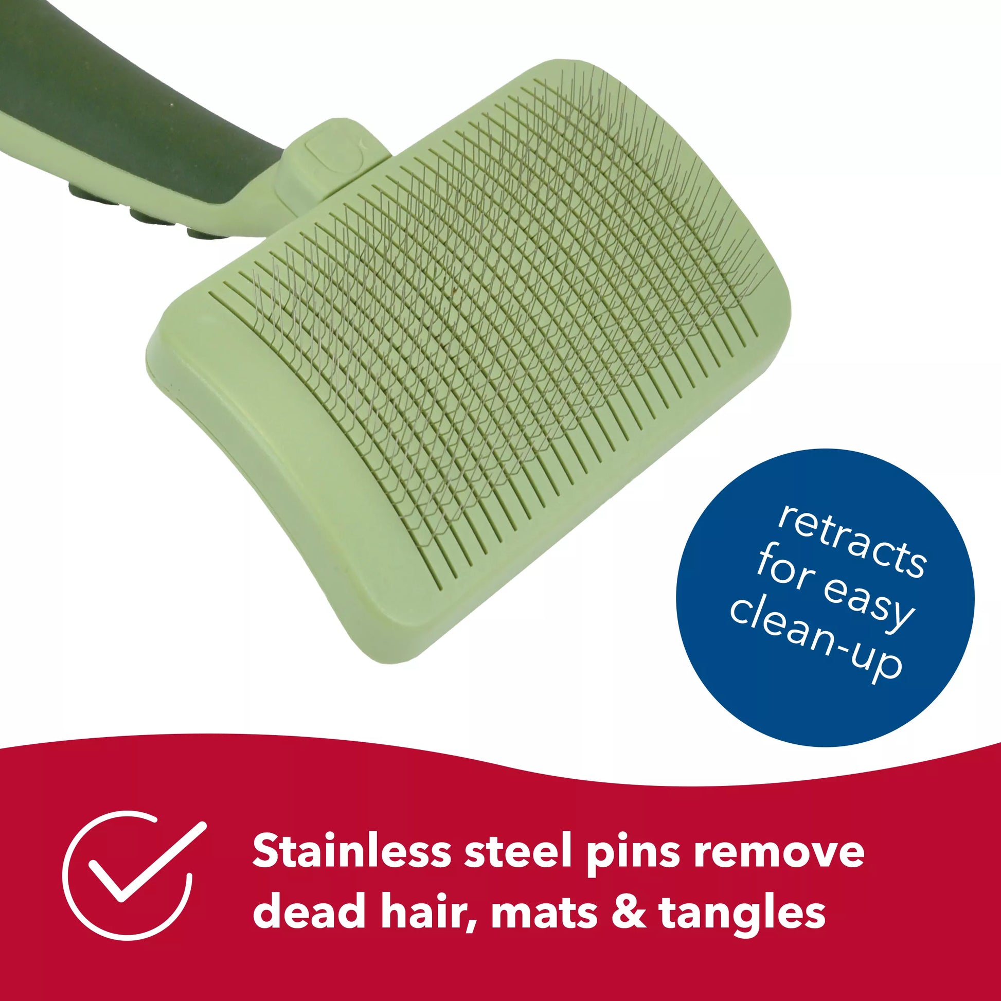LocalID_70607 Coastal - Self Cleaning Slicker Brush - LARGE - 12CM (5in) Wide