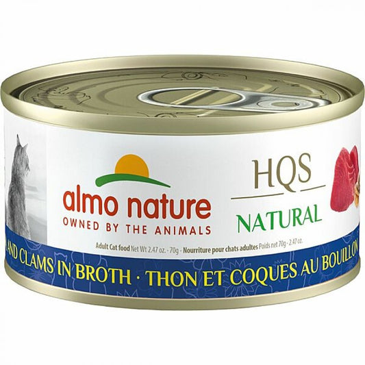LocalID_56991 Almo Nature - TUNA and CLAMS in BROTH Wet Cat Food - 70GM (2.4oz)