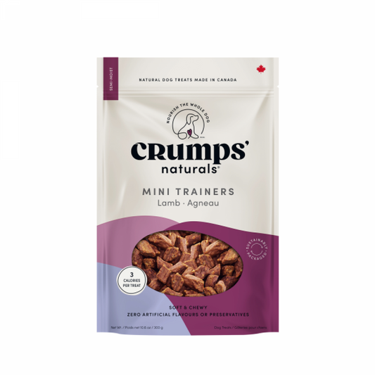 LocalID_64423 Crumps' Naturals - Mini Trainers Semi-Moist LAMB Dog Treat - 300GM