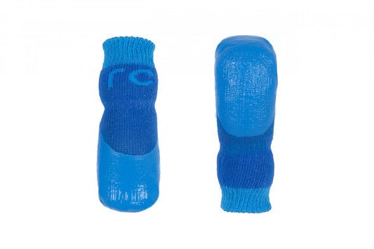 RC Pets - Sport PAWks Dog Socks - ELECTRIC BLUE/CYAN - MEDIUM - 5CM (2in)