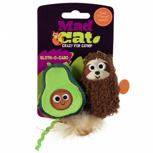 LocalID_64313 Mad Cat - Sloth-O-Cado - 2PK - (8CM (3in) Tall
