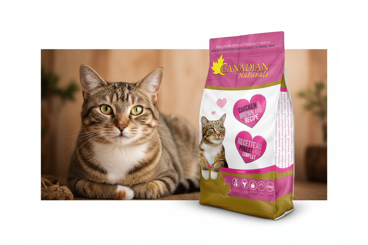 Canadian Naturals Cat Food Banner
