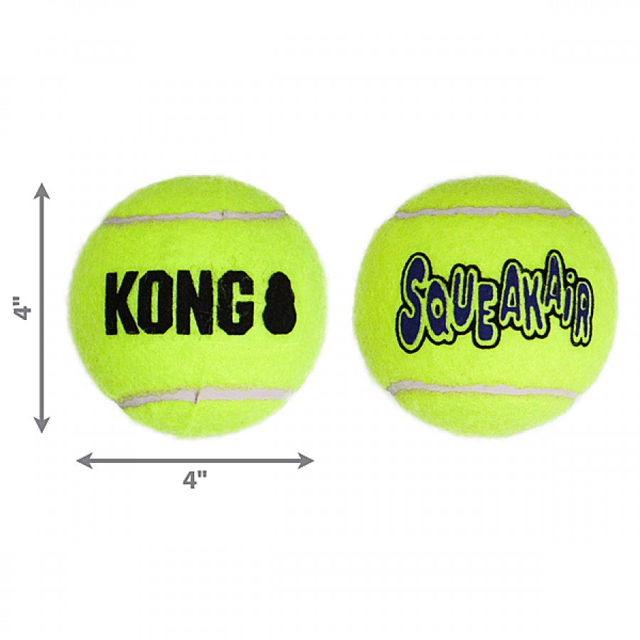LocalID_69926 KONG - SqueakAir Tennis Ball Dog Toy - XLARGE - 10CM (4in)