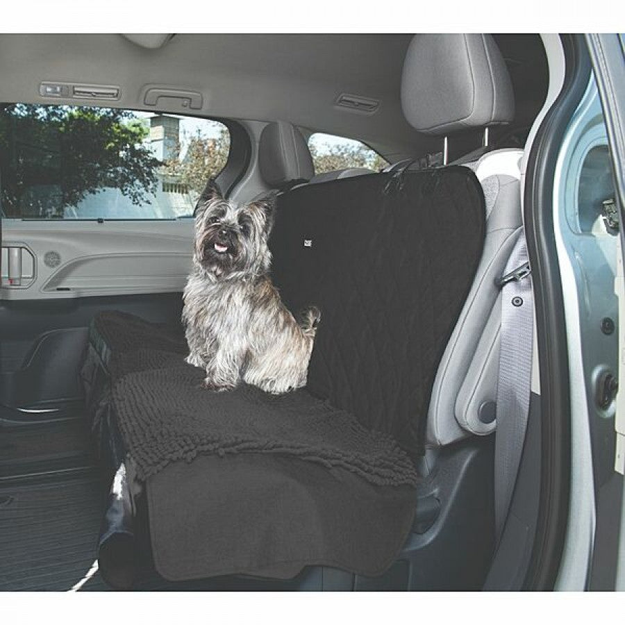 Dirty Dog - 3 in 1 CarSeat Cover & Hammock - BLACK - 137 x 147CM (54X58in)