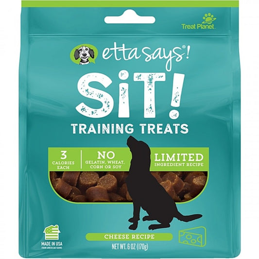 Treat Planet - Sit! Training Treats CHEESE Recipe Dog Treats - 170GM (6oz)