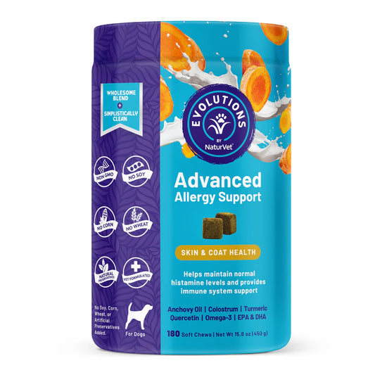 LocalID_70878 NaturVet - Advanced Allergy Soft Chews - 450GM (15.8oz) - 180CT